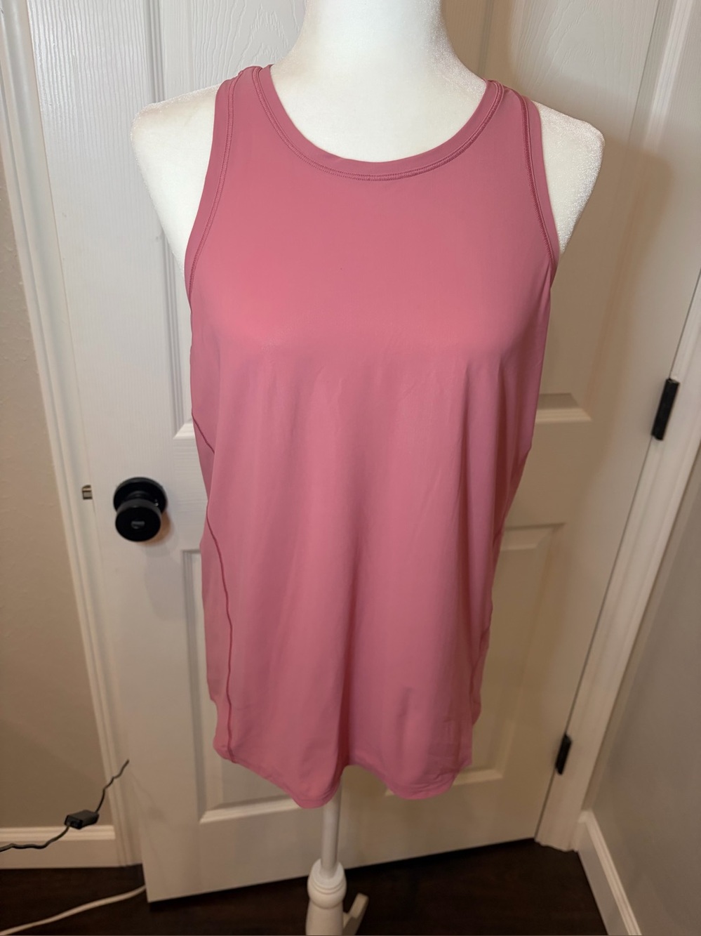 Athleta Rose Pink High-Neck Performance Tank